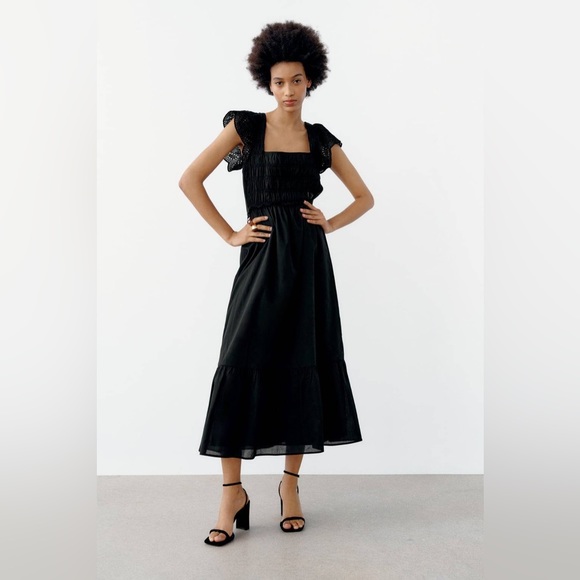 Zara open back dress - Picture 3 of 6